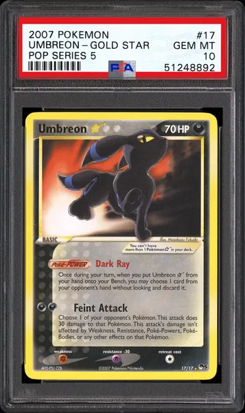 Umbreon Gold Star